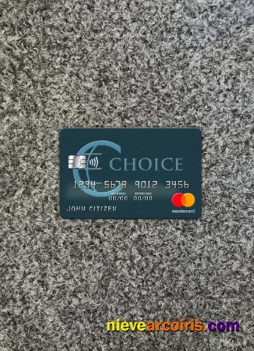 Belize Choice bank mastercard photolook
